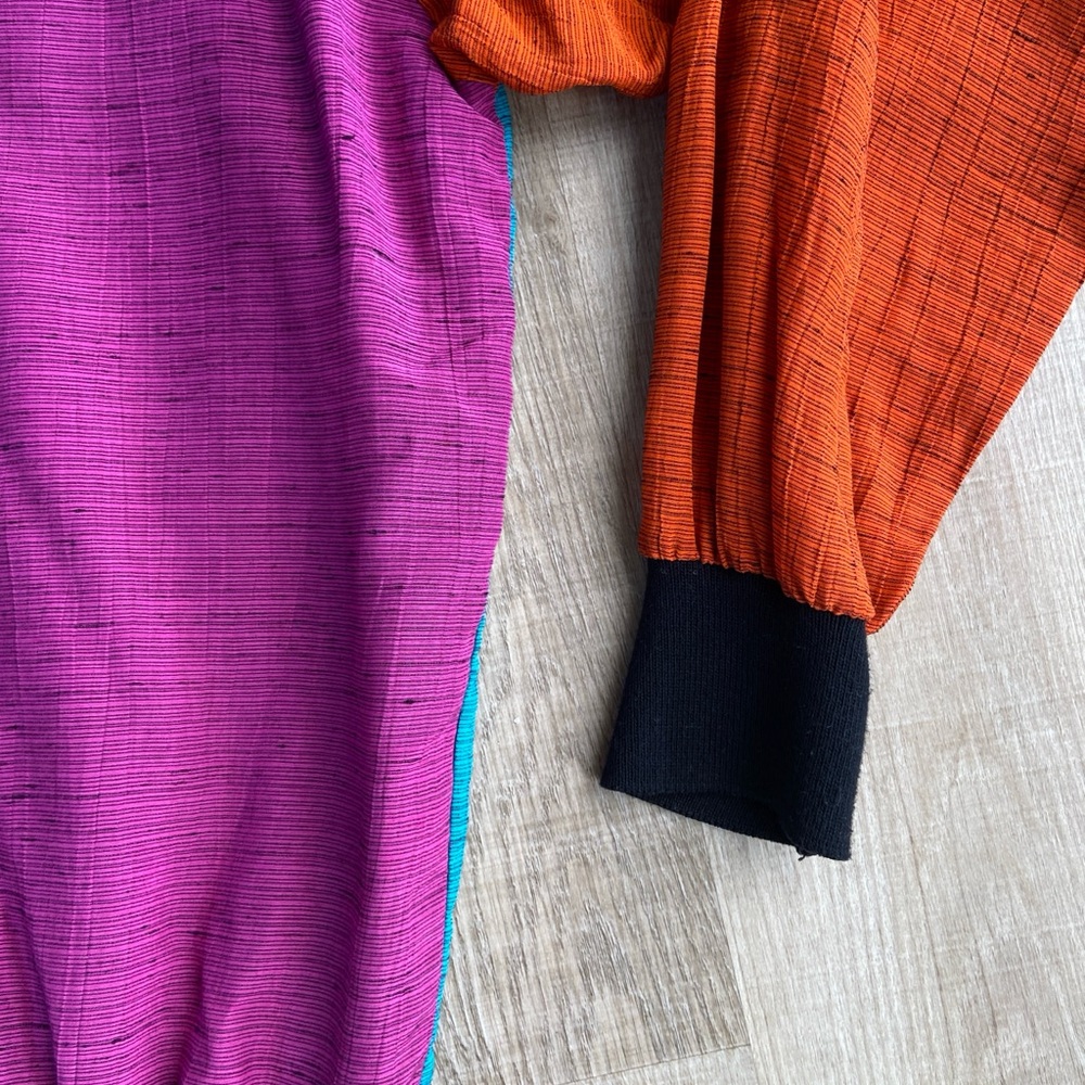 Karen Kane Colorblock Rayon Long Sleeve Top Women’s 8 - Picture 6 of 10